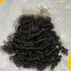 Burmese Curly Closure-HD Lace