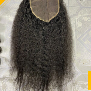 Burmese Kinky Straight Closure- HD Lace